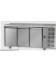 Tav Refrigerato Pasticceria 600x400 a temp. normale, 3 p. e p. di lavoro in Granito cm 215x80x85H