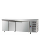 Tavolo Refrigerato Pasticceria 600x400 con 4 porte cm 215x80x80h