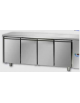 Tavolo Refrigerato Pasticceria 4 porte per unità frigorifera remota cm 248x80x85H