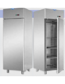 Armadio Refrigerato 600 monoblocco in Acciaio Inox a temperatura normale cm 71x70x203h