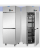 Armadio statico GN 2/1 in Acciaio Inox a temperatura normale con 2 sportelli - cm 71x80x203h