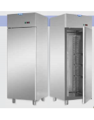 Armadio Refrigerato 600x400 monoblocco in Acciaio Inox a bassa temperatura - 18 / - 22 per Pasticceria cm 71x80x203h