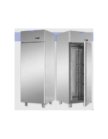 Armadio Refrigerato 600x400 monoblocco in Acciaio Inox a bassa temperatura per Pasticceria cm 71x80x203h