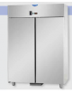 Armadio Refrigerato GN 2/1 monoblocco in Acciaio Inox a temperatura normale per Pesce con 2 porte cm 142x80x203h