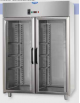 Armadio Refrigerato 600x400 monoblocco, a temp. normale per Pasticceria, 2 porte in vetro, Neon, cm 142x80x203h