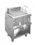 Friggitrice elettrica per pasticceria su mobile a giorno Litri 24 - cm 60x60x85/100h