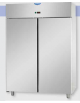 Armadio Refrigerato GN 2/1 monoblocco in Acciaio Inox a bassa temperatura con 2 porte cm 142x80x203h
