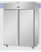 Congelatore inox 2 porte BT Lt 1400 monoblocco a bassa temperatura cm 142x80x203h