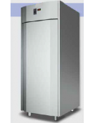 Armadio Refrigerato 600x800 monoblocco inox TN -2/+10 °C per Pasticceria - Con variatore velocità ventole - cm 80x102x203/210h
