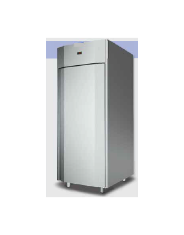 Armadio Refrig. 600x800 monoblocco Inox a bassa temp. per Pasticceria, isolamento 80 mm, cm 84x104,5x203h