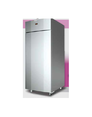 Armadio Refrigerato 600x800 monoblocco Inox a bassa temp. per Gelato cm 80x102x203h