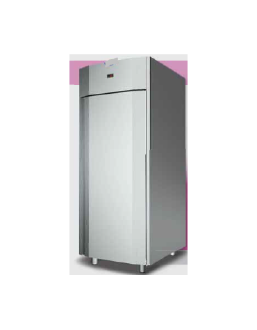 Armadio Refrig. 600x800 monoblocco Inox a bassa temp. per Gelato, isolamento 80 mm cm 84x104,5x203h