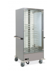 Colonna portapiatti riscaldante dotata di griglie 88 piatti Ø Piatti cm 24÷31  cm 83x77x190h