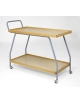 Carrello portavivande Due ripiani cm. 100x50