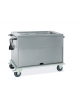 Carrello termico armadiato-vasca unica capacità 2 x 1/1 GN cm 95x72x96h