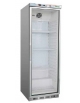 VETRINA FRIGORIFERA 1 PORTA A VETRO +2° +8°C - Capacità Litri 350 - CM 60X58,5X185H - ESTERNO INOX