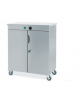 Mobiletto scaldapiatti per N° 120 piatti ø Max Piatti cm 32 cm 77x46x94h