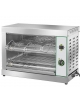 Tostiera inox professionale a 6 pinze a 2 piani - Potenza Kw 3,3 - Dimensioni cm 49x25x35h
