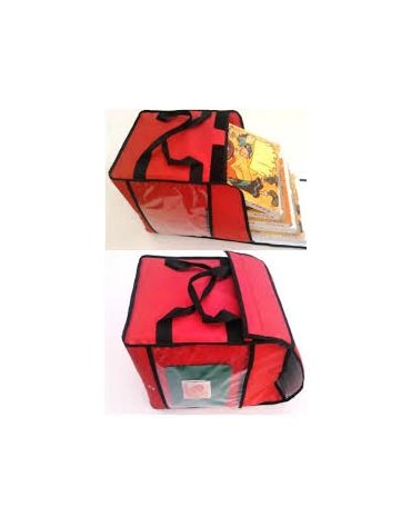 Borsa Termica per trasporto pizza N° 10  cartoni cm 33x33