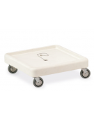 Carrello portacestelli per lavastoviglie solo base cm 51x51 - senza manico - cm 58x58x19h