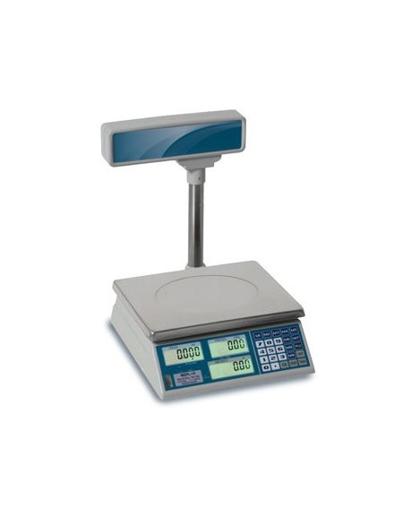 Bilancia alta con colonna PESO-PREZZO-IMPORTO Portata Kg  15/30 - Divisione grammi 5/10