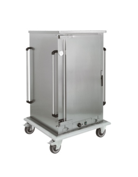 Armadio portateglie coibentato riscaldato- portata 8 U cm 78x73x151h Armadio portateglie coibentato riscaldato- portata 8 U cm 78x73x151h