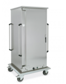 Armadio portateglie coibentato riscaldato- portata 12 TEGLIE 1/1 GN cm 78x73x191h
