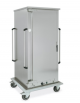 Armadio portateglie coibentato riscaldato- portata 12 VASSOI UNIVERSALI cm 78x73x191h