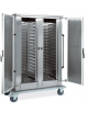 Armadio portateglie portavassoi neutro completamente saldato portata 16 TEGLIE EN 53x37 - cm 131x73x151h