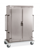 Armadio portateglie coibentato neutro portata 8x2 - 1/1GN cm 131x73x151h