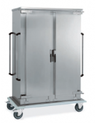 Armadio portateglie coibentato neutro portata 13x2 - 1/1GN cm 131x73x151h