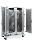 Armadio portateglie coibentato riscaldato- portata 26 Teglie 1/1 GN cm 131x73x151h