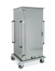 Armadio portateglie-portavassoi coibentato caldo- portata 18 Teglie 60x40 - supporti L - cm 93x88x191h