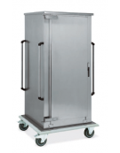 Armadio portateglie coibentato neutro portata 18 - 2/1 GN cm 93x88x191h