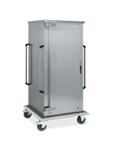 Armadio portateglie coibentato neutro portata 18 - 2/1 GN cm 93x88x191h