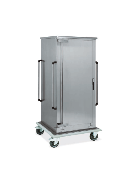 Armadio portateglie coibentato neutro portata 18 - 2/1 GN cm 93x88x191h Armadio portateglie coibentato neutro portata 18 - 2/1 GN cm 93x88x191h