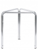 Base con struttura cm H 71 in alluminio Ø 28 x 1,8 mm a tre gambe - Per piano tondo diametro cm 70