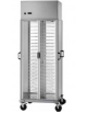 CARRELLO PORTAPIATTI REFRIGERATO PORTATA 88 PIATTI DIAMETRO CM 18/23 - DIM .ESTERNE CM 75x78x203h