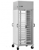 Carrello portapiatti armadiato refrigerato con 10 griglie verniciate GN 2/1 - cm 75x78x203h