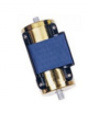 Puntale dorato con nastro Blu