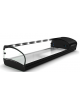 Vetrina refrigerazione statica - piano liscio - versione sushi - mm 1438x395x260h