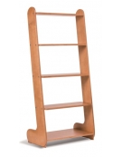 LIBRERIA IN LEGNO DI BETULLA 5 RIPIANI