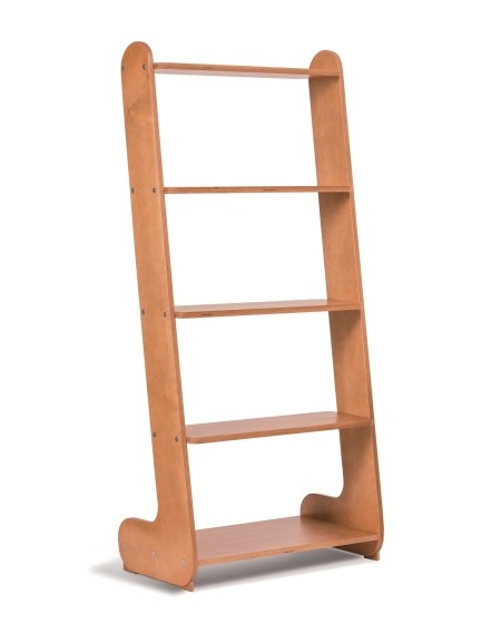 LIBRERIA IN LEGNO DI BETULLA 5 RIPIANI