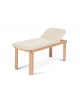LETTINO IN LEGNO PER TRATTAMENTI E VISITA LARGO 74 CM - CON FORO FACCIALE - PORTATA KG 200