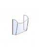 ESPOSITORE TASCA DA MURO 2 pezzi cm. 25 x 7,5 x 33,5 h.