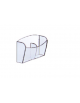 ESPOSITORE TASCA DA MURO  a 2 scomparti  cm. 22,5 x 5 x 26 h.