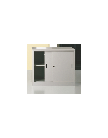 SOPRALZO ANTE SCORREVOLI IN METALLO CON SERRATURA - cm 120x45x88h