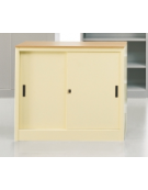 SOPRALZO ANTE SCORREVOLI IN METALLO CON SERRATURA - cm 150x45x88h