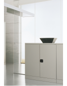 SOPRALZO ANTE BATTENTI IN METALLO CON SERRATURA - cm 120x60x88h