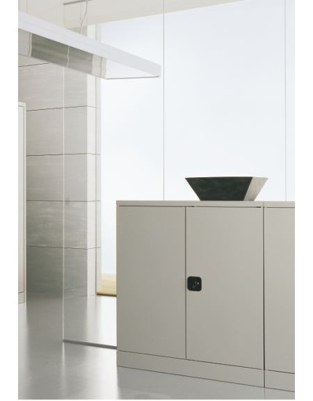 SOPRALZO ANTE BATTENTI IN METALLO CON SERRATURA - cm 120x60x88h